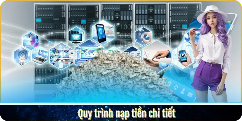 Quy trình nạp tiền chi tiết